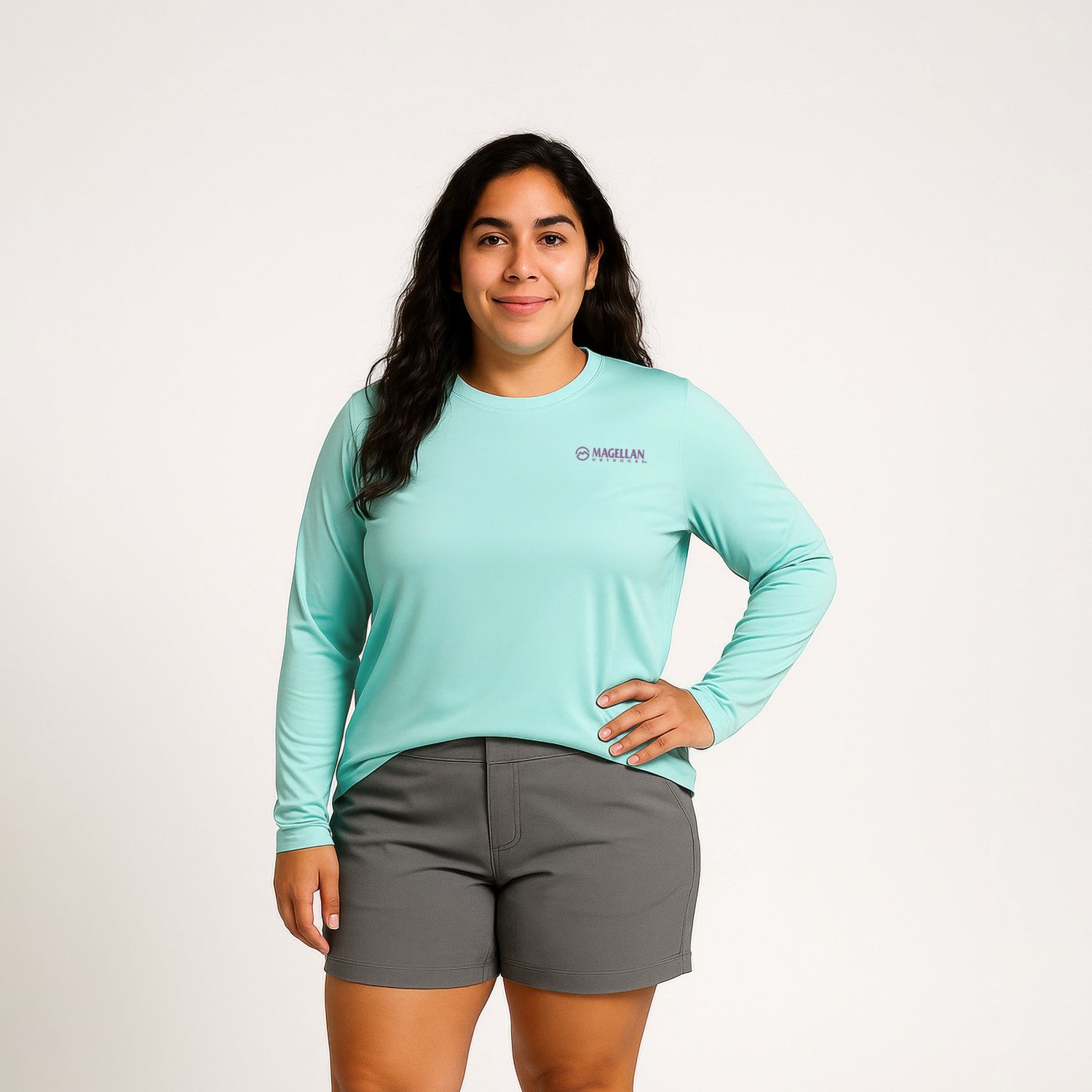 Magellan Outdoors Women's Local State South Carolina Graphic Crew Long Sleeve T-shirt - view number 1