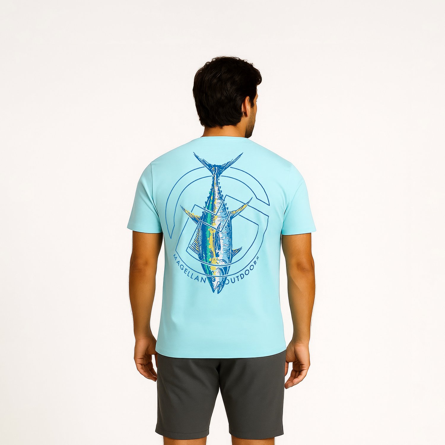 Magellan Outdoors Men's Tuna Catch T-shirt - view number 2