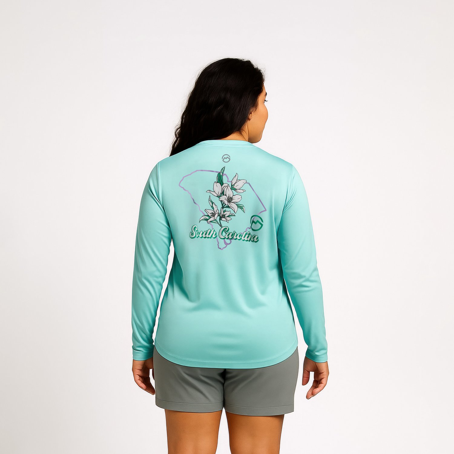 Magellan Outdoors Women's Local State South Carolina Graphic Crew Long Sleeve T-shirt - view number 4