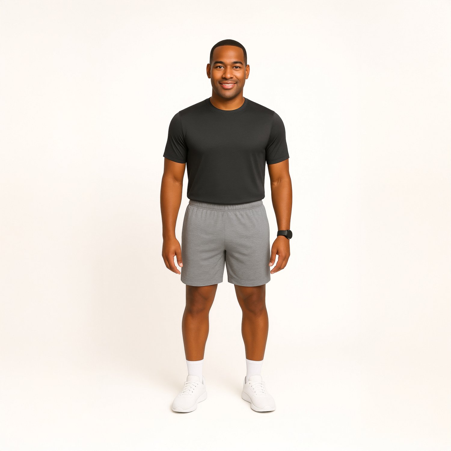 BCG Men's Turbo Melange Shorts 8 in                                                                                              - view number 2