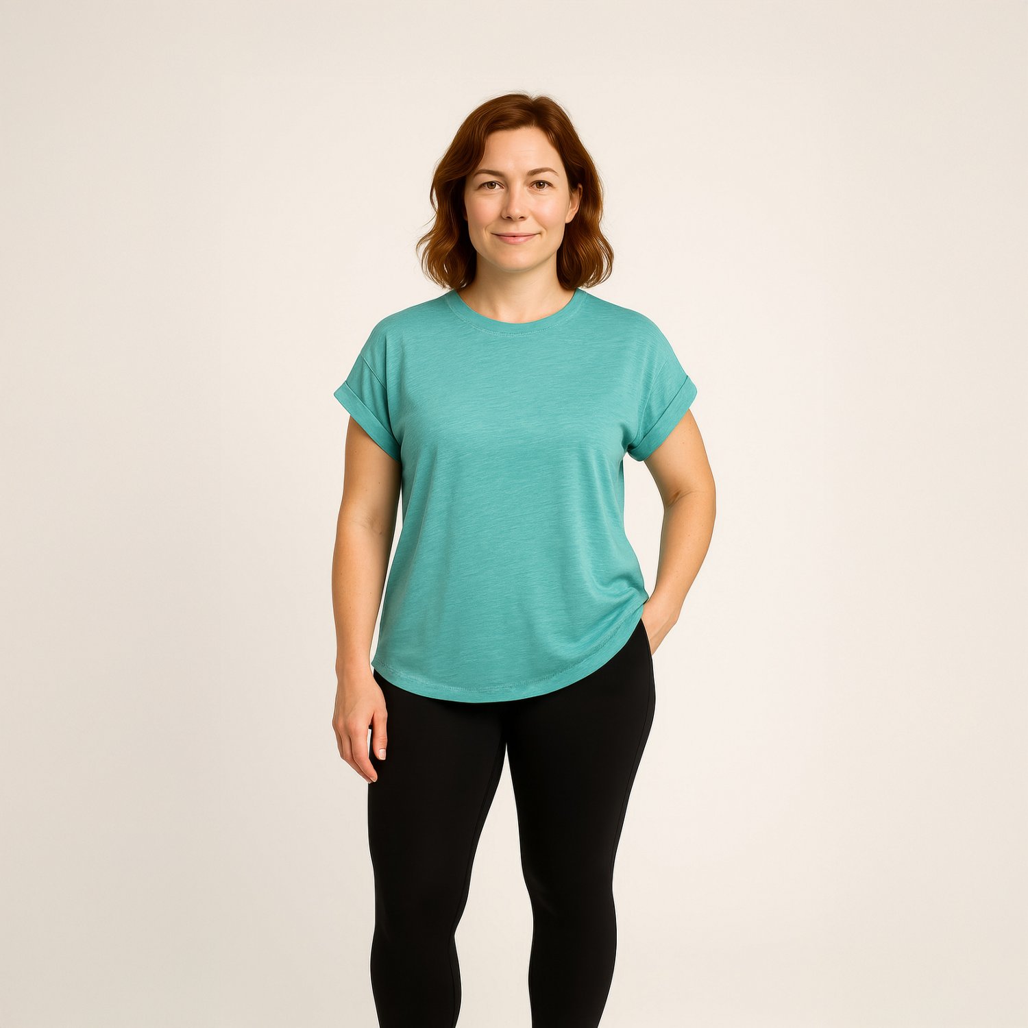 BCG Women's Burnout Hi-Lo T-shirt                                                                                                - view number 2