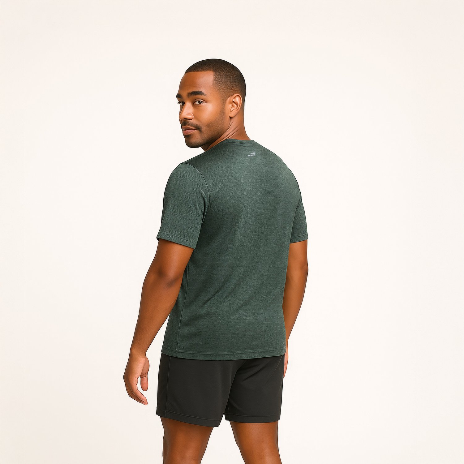 BCG Men's Turbo Melange T-shirt                                                                                                  - view number 2