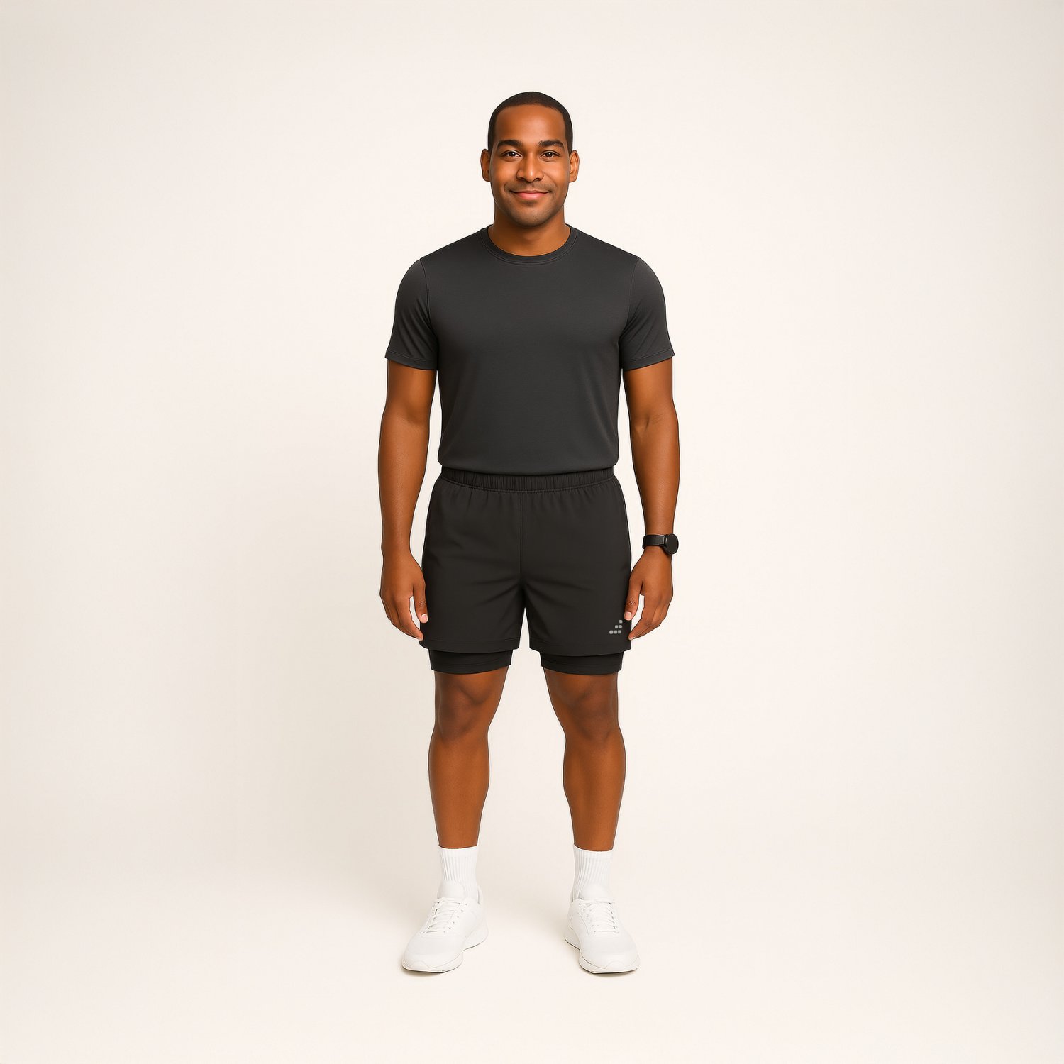 BCG Men's Run Dash 2 in 1 Shorts 5 in                                                                                            - view number 2