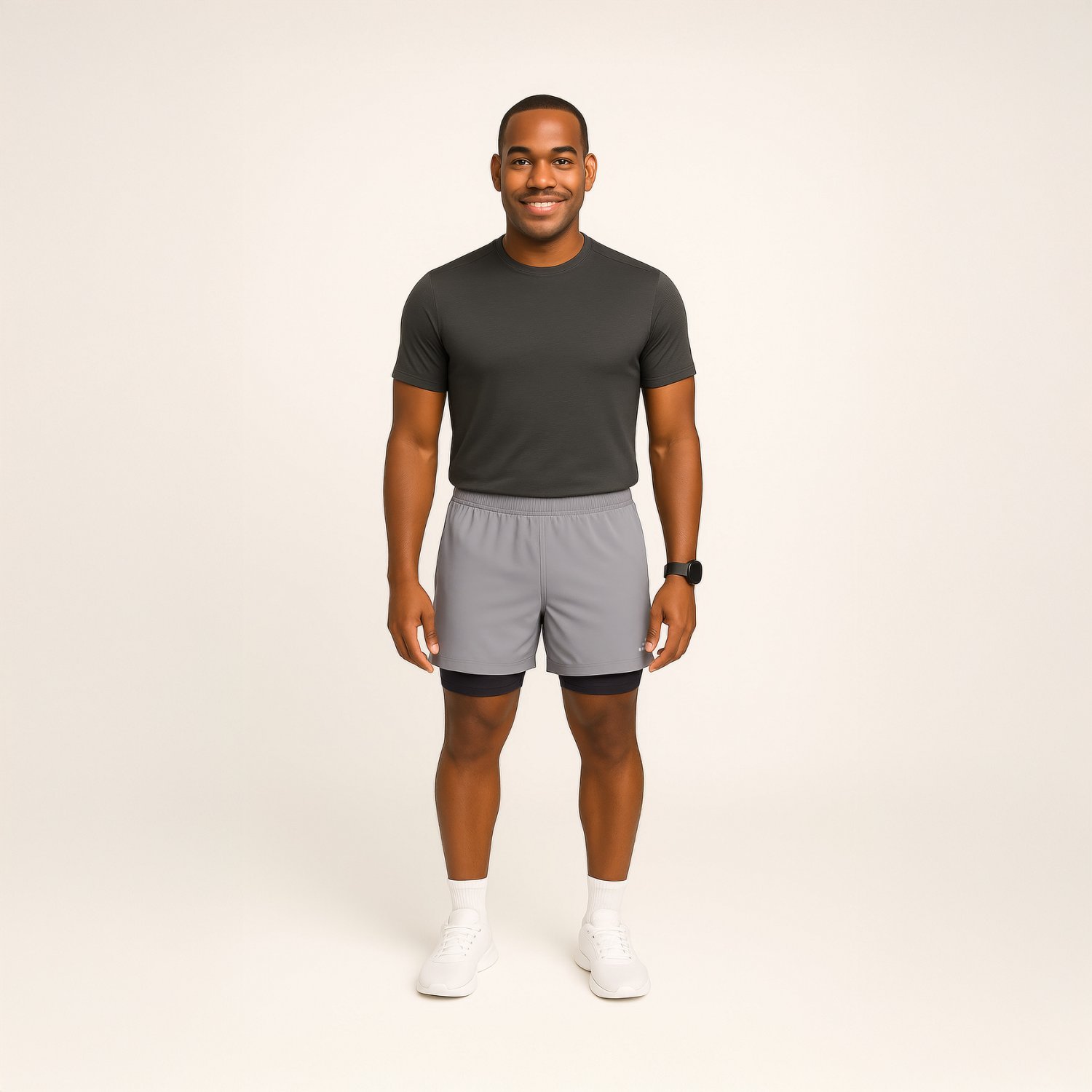 BCG Men's Run Dash 2 in 1 Shorts 5 in                                                                                            - view number 2
