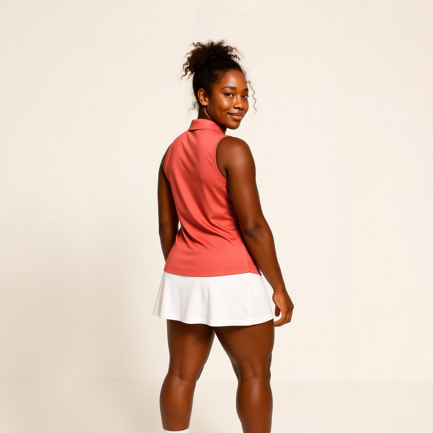 BCG Women's Tennis Sleeveless Polo Shirt - view number 3