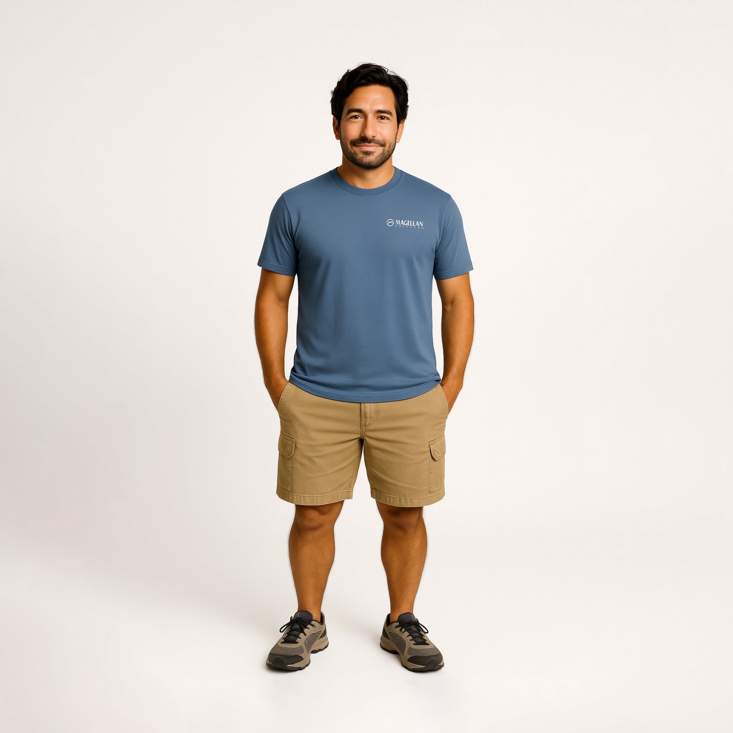 Magellan Outdoors Men's Fishing Rod Flag T-shirt - view number 2