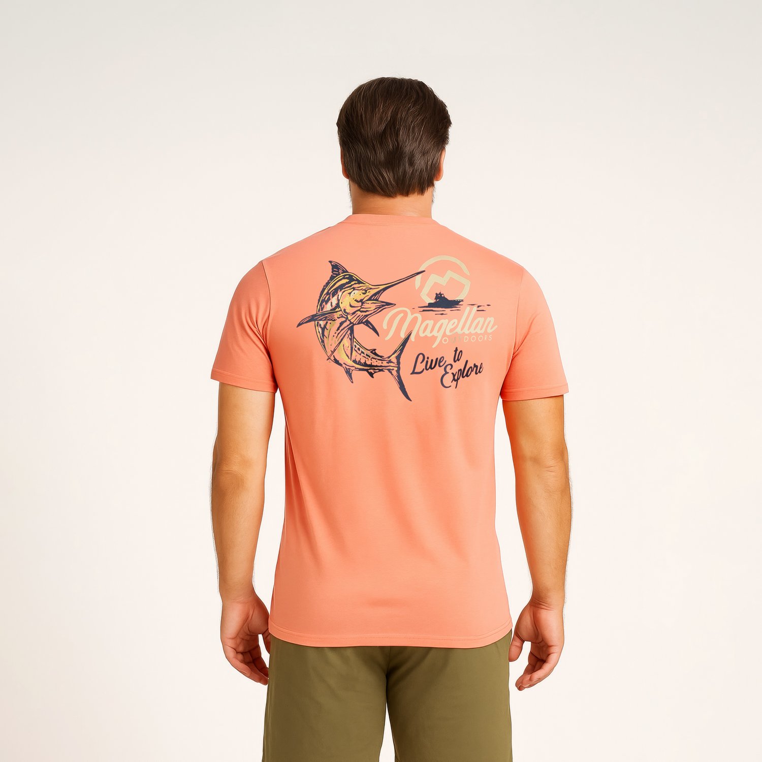 Magellan Outdoors Men's Vintage Marlin T-shirt