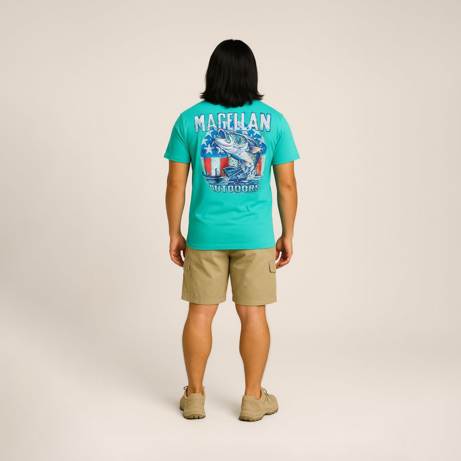 Magellan Outdoors Men's Free Bass T-shirt - view number 3