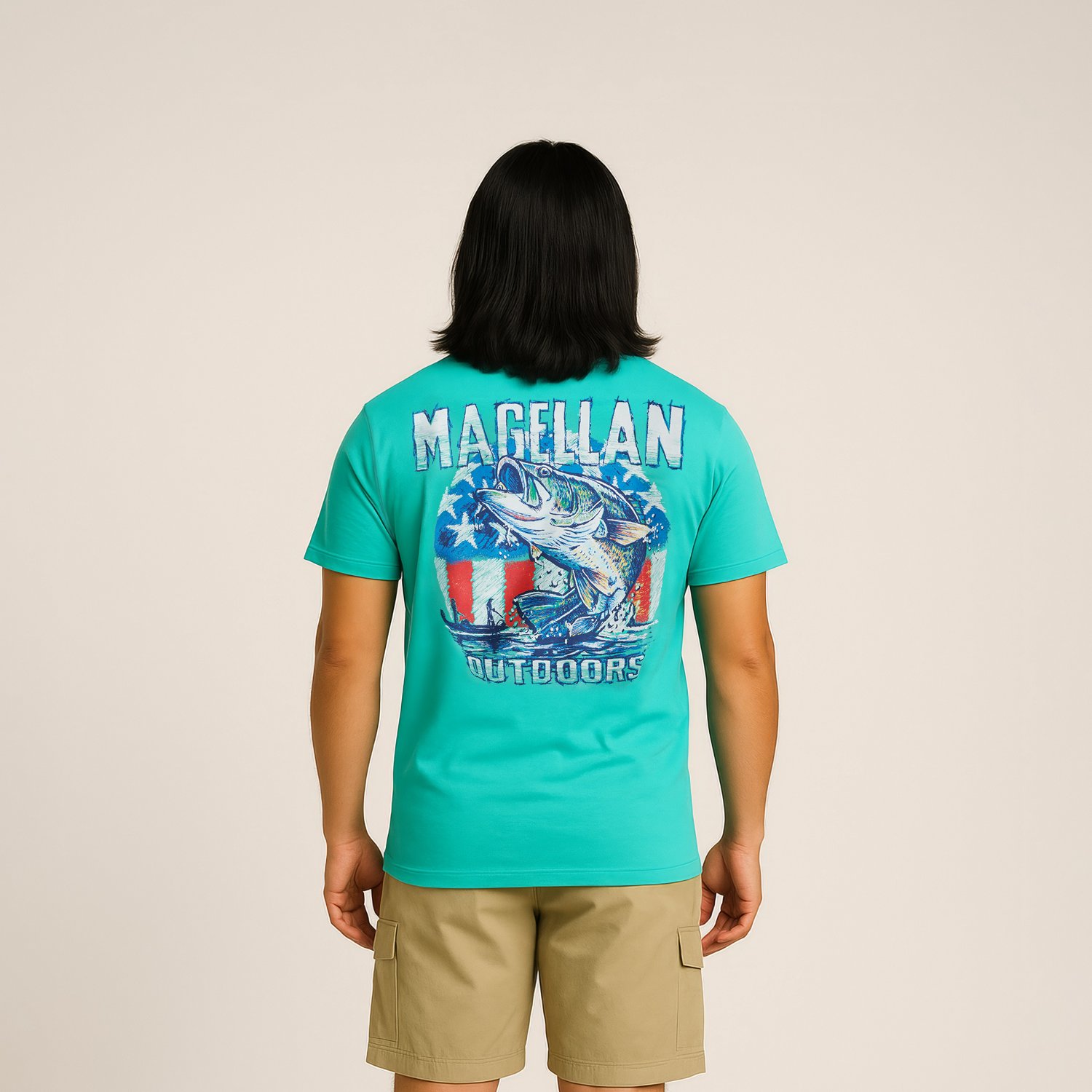 Magellan Outdoors Men's Free Bass T-shirt - view number 4