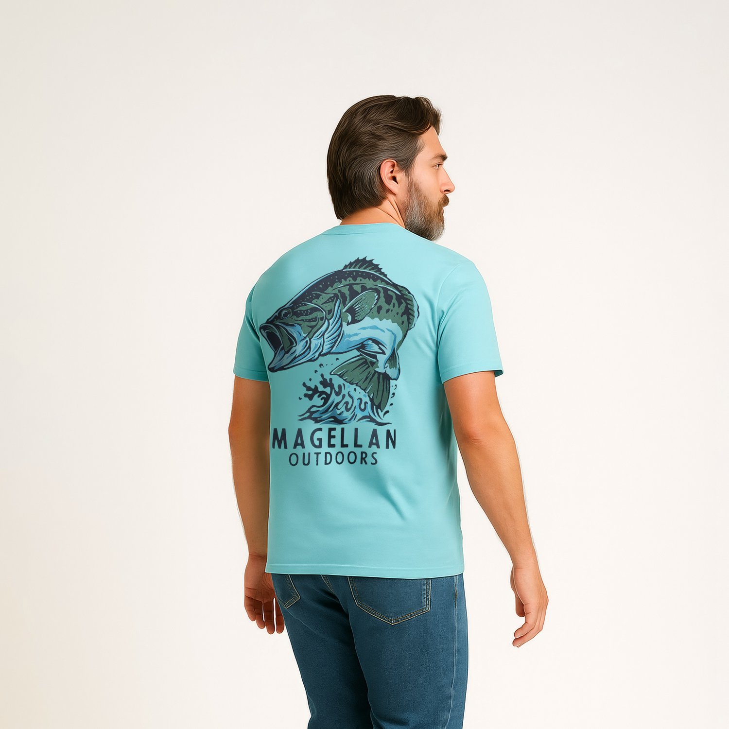 Magellan Outdoors Men's Bass Vintage T-shirt - view number 2