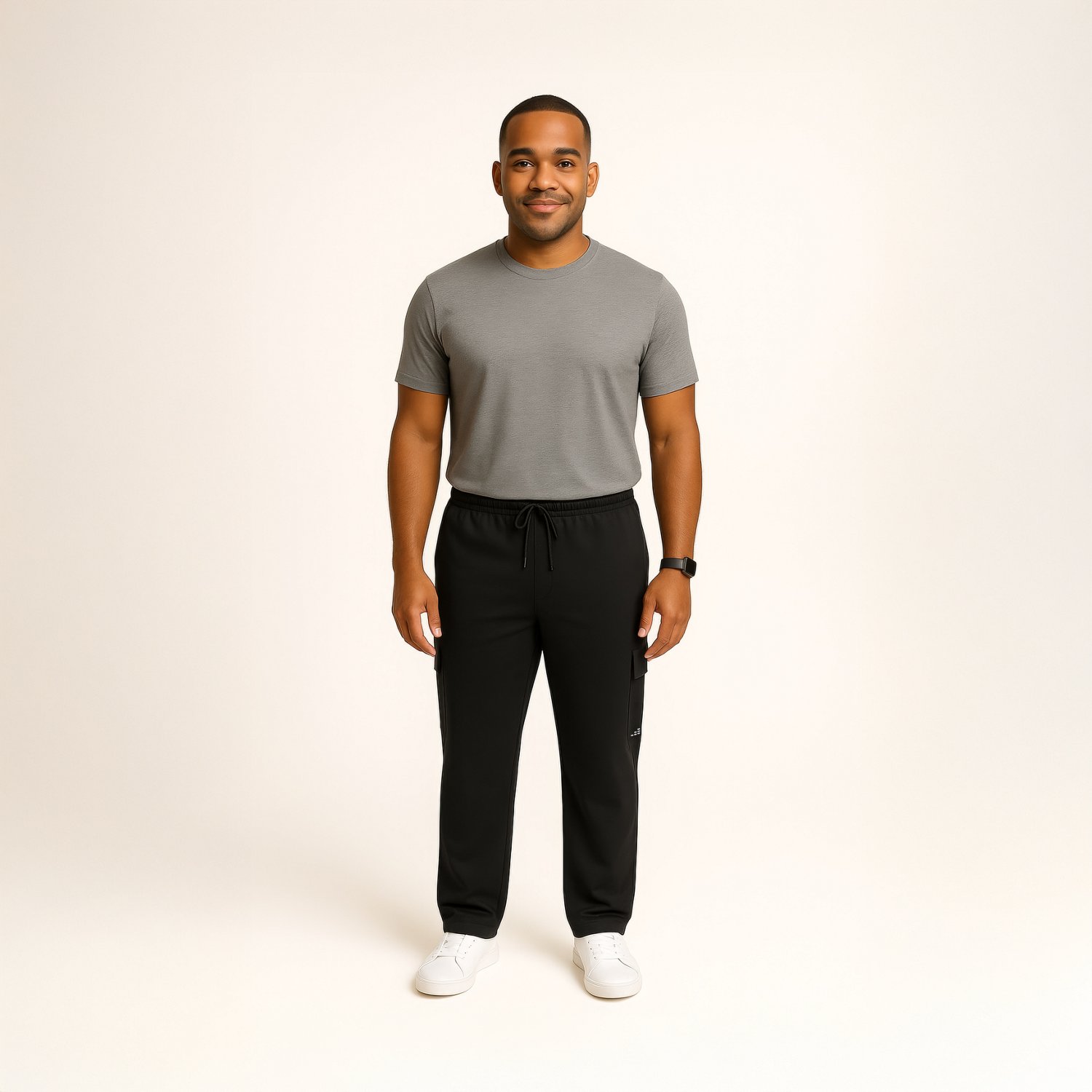 BCG Men's Double Knit Open Leg Cargo Pants - view number 2