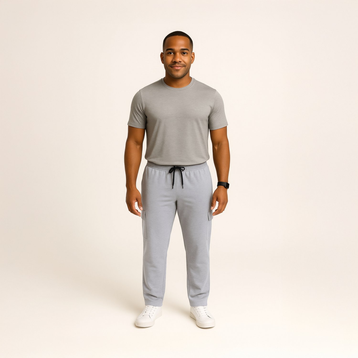 BCG Men's Double Knit Open Leg Cargo Pants - view number 2
