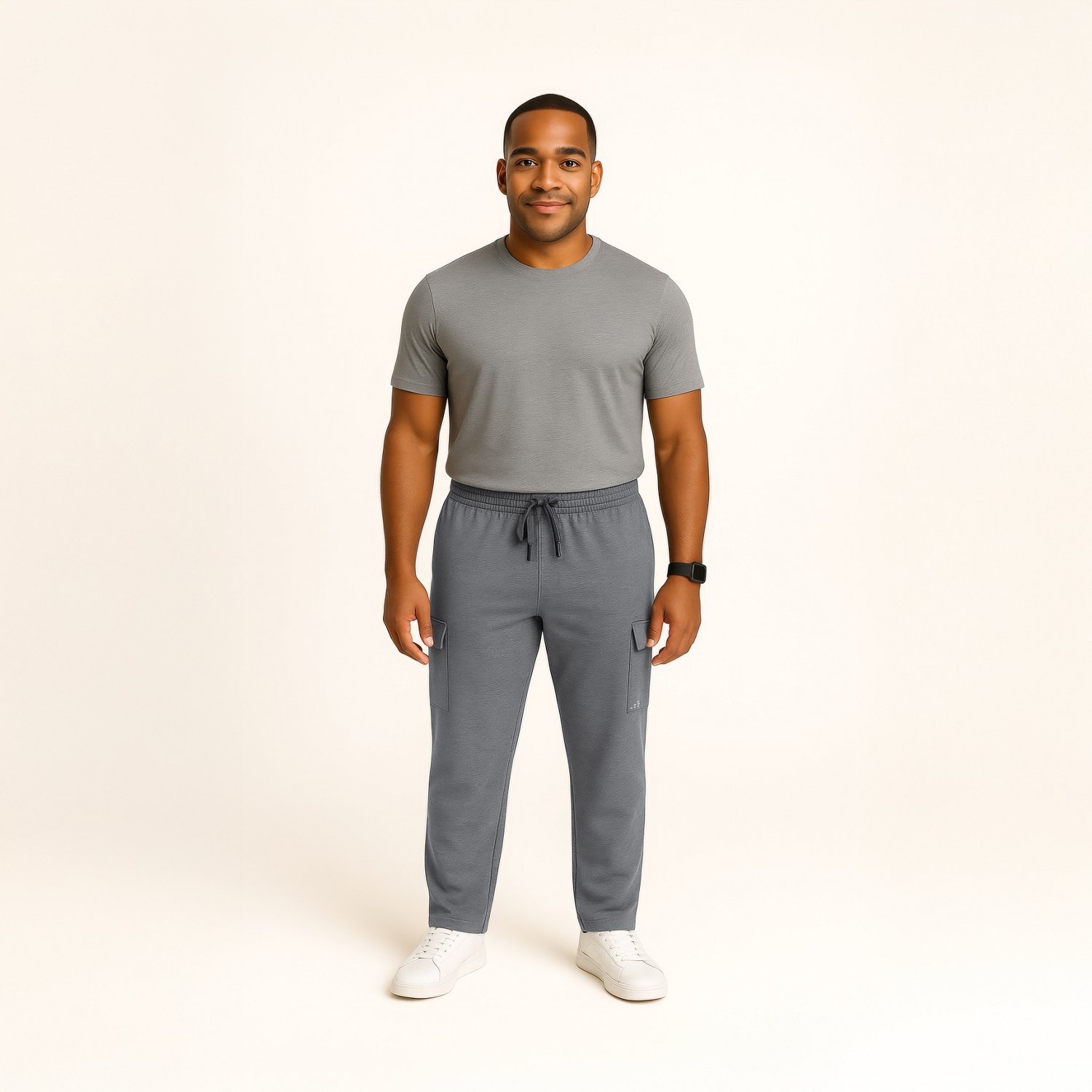 BCG Men's Double Knit Open Leg Cargo Pants - view number 2