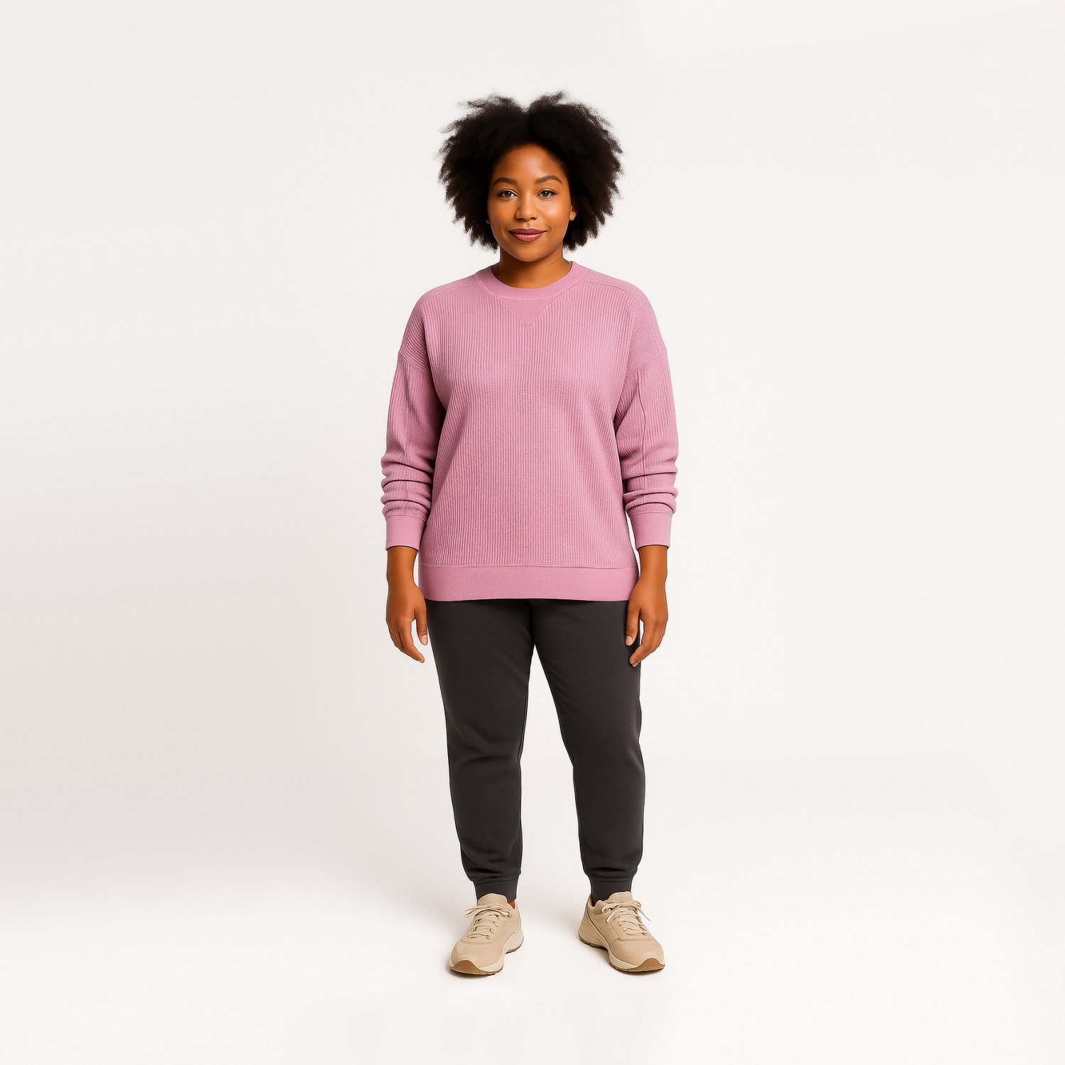 Magellan Outdoors Women's Campfire Crew Neck Ribbed Pullover - view number 2