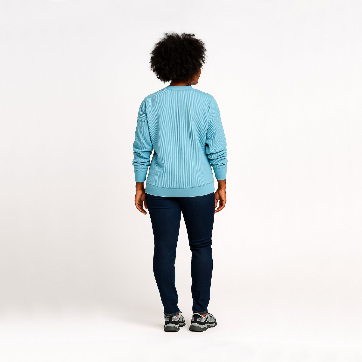 Magellan Outdoors Women's Campfire Crew Neck Ribbed Pullover - view number 3