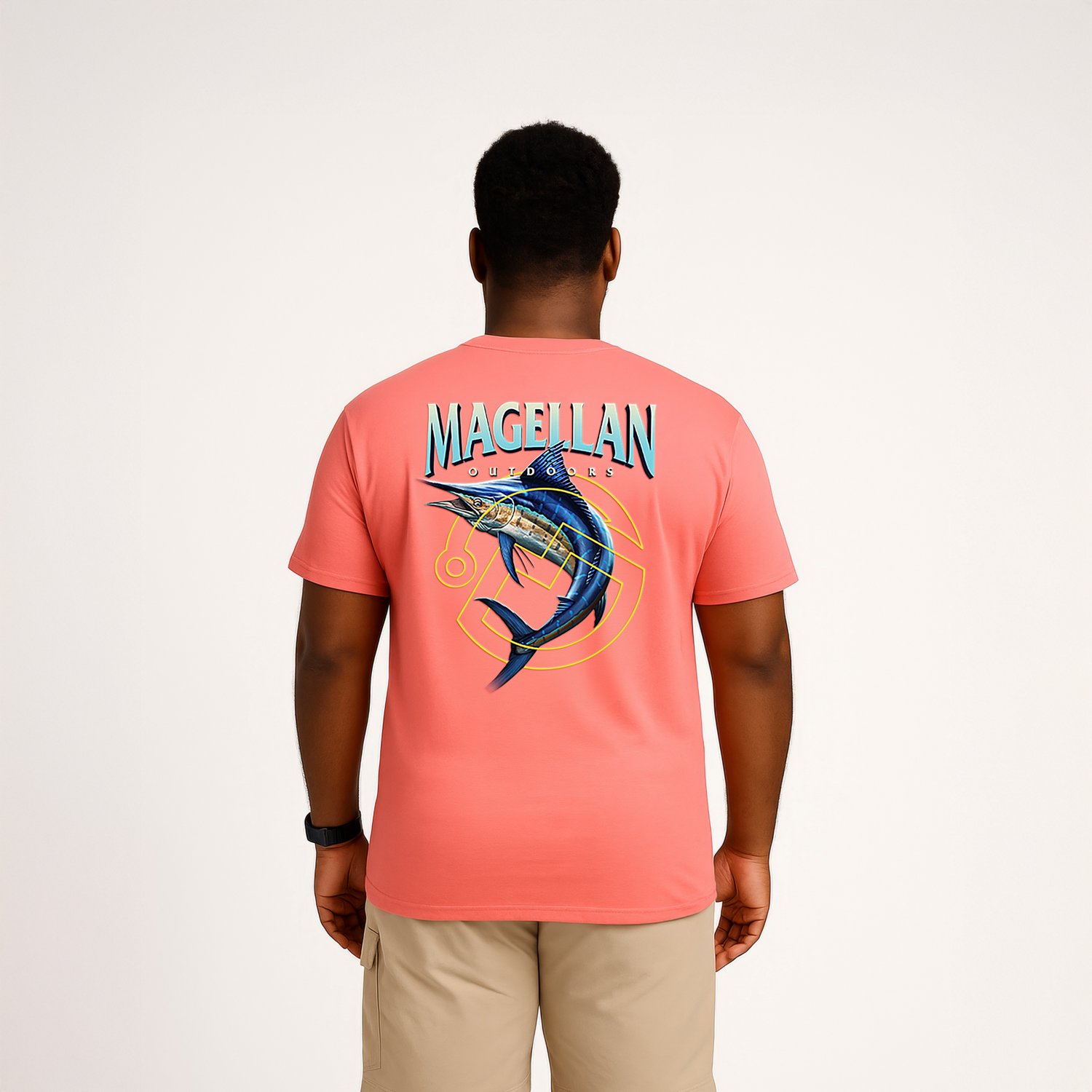 Magellan Outdoors Men's Brand Marlin T-shirt                                                                                     - view number 4