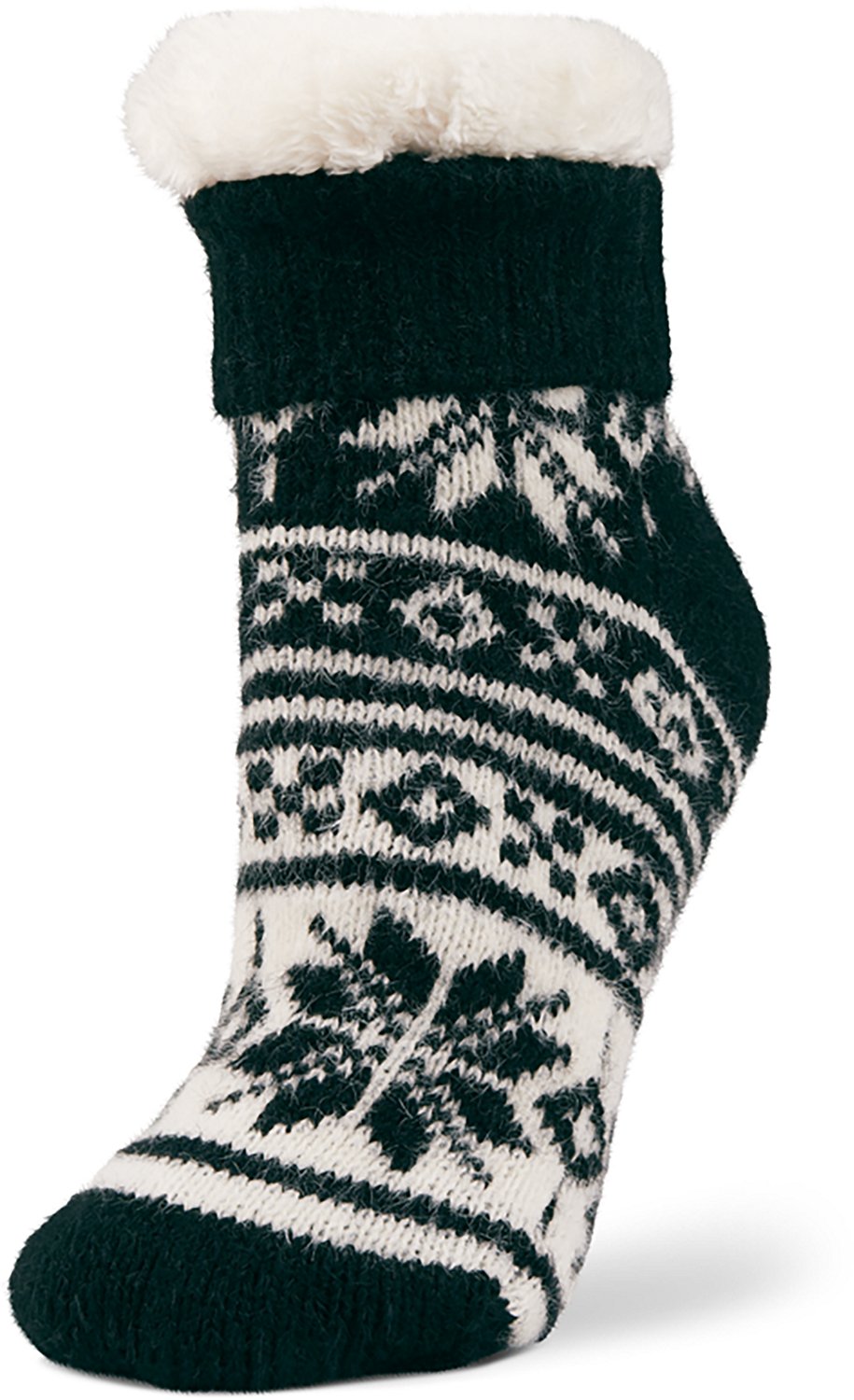 Magellan Outdoors Women's Mink Snowflake Lodge Socks - view number 2