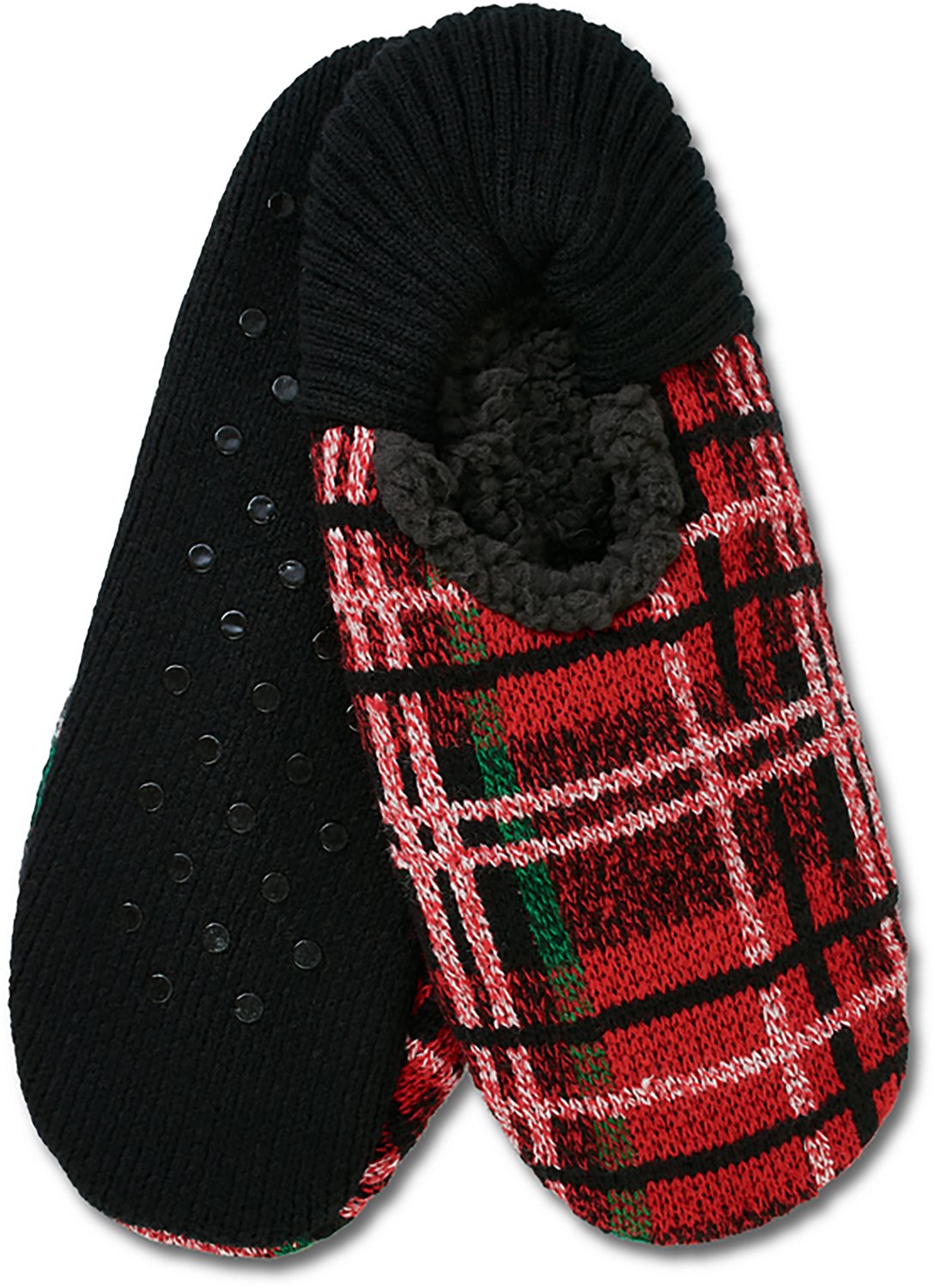 Magellan Outdoors Men's Plaid Lodge Slippers