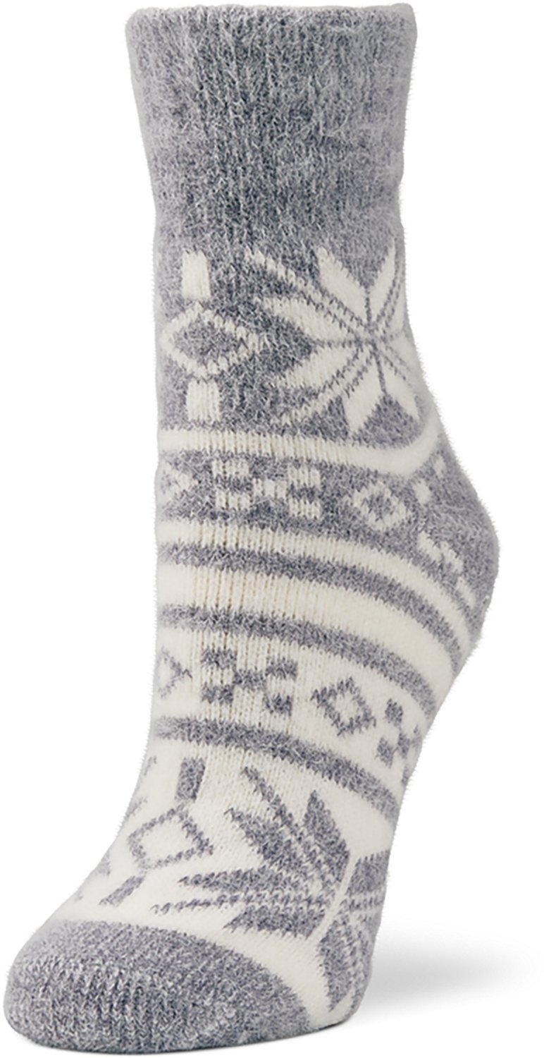 Magellan Outdoors Women's Snowflake Lodge Crew Socks - view number 2