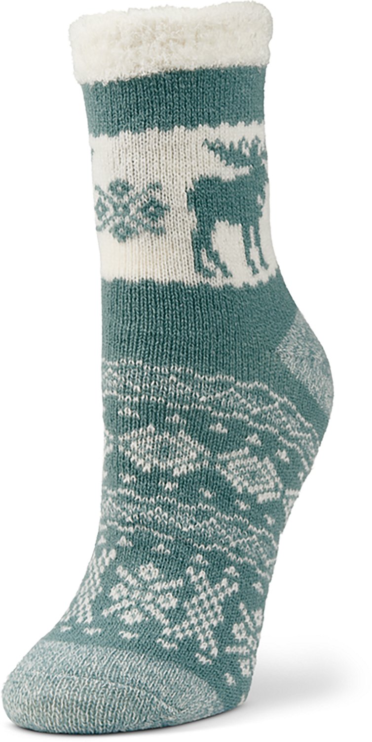 Magellan Outdoors Women's Snowy Moose Lodge Crew Socks - view number 2
