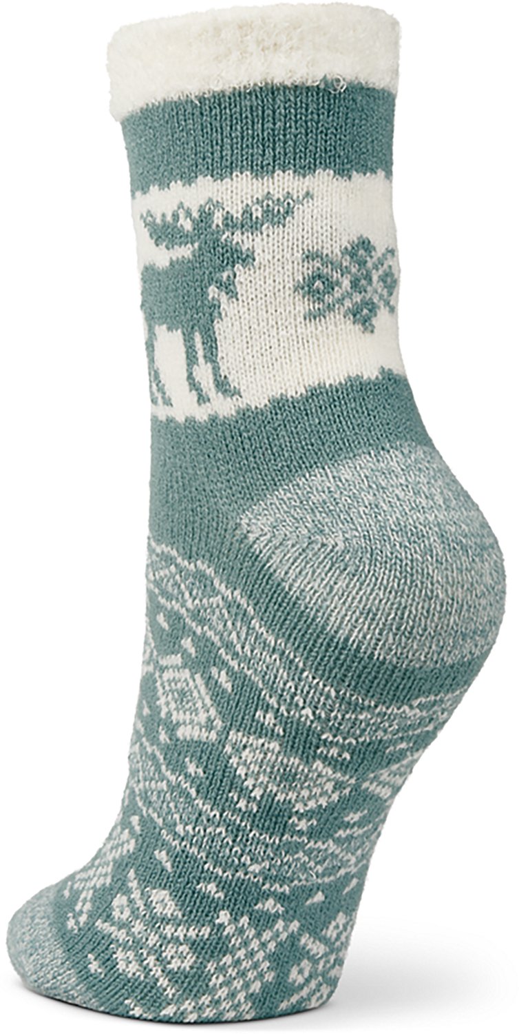 Magellan Outdoors Women's Snowy Moose Lodge Crew Socks - view number 3