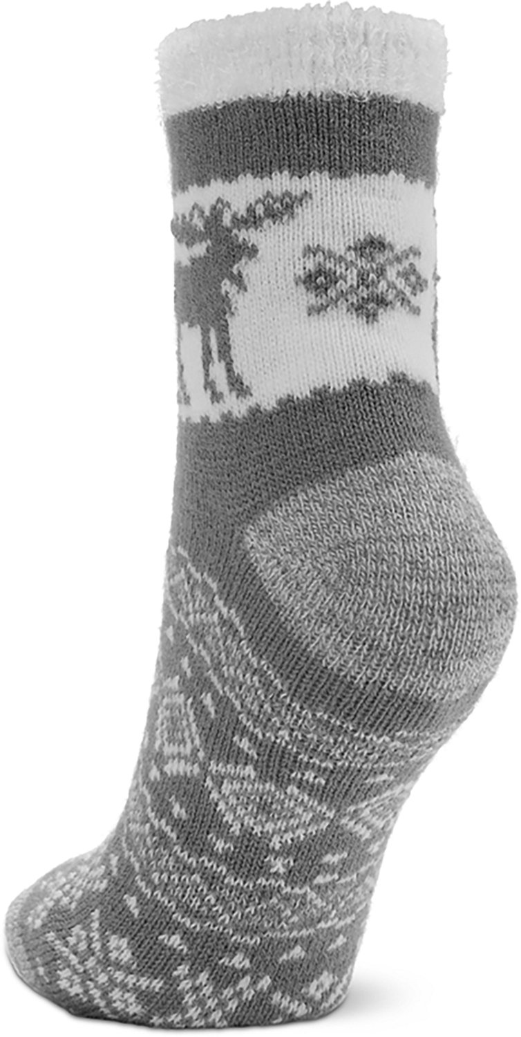 Magellan Outdoors Women's Snowy Moose Lodge Crew Socks - view number 3