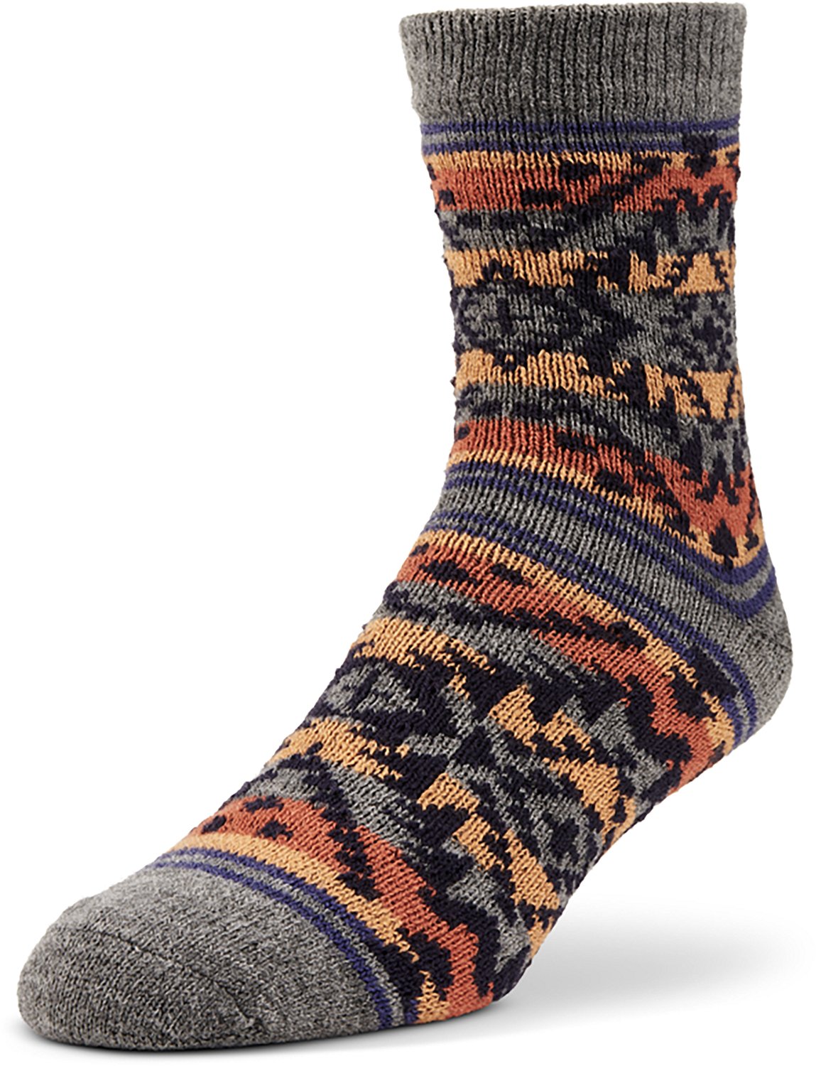 Magellan Outdoors Men's Aztec Lodge Crew Socks