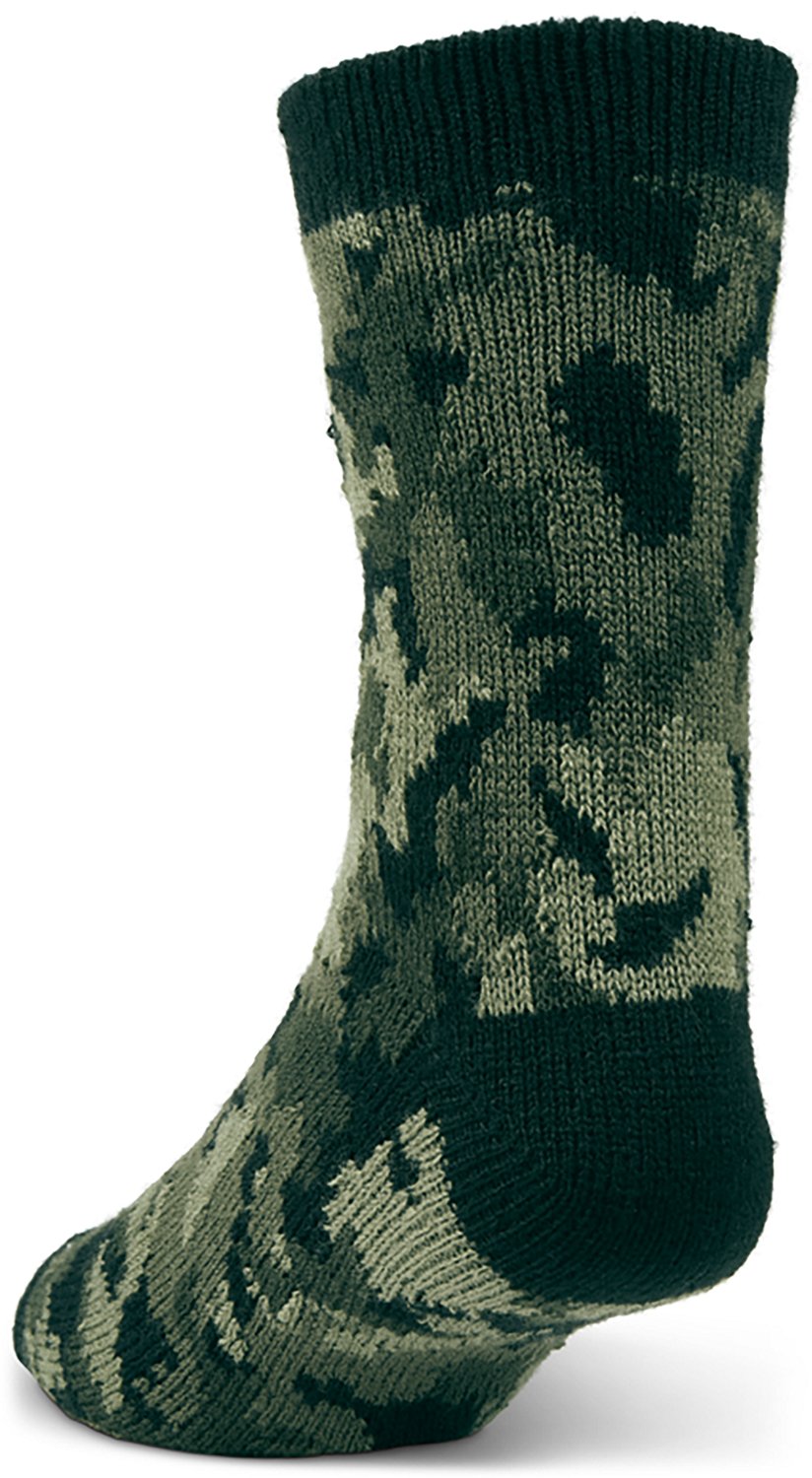 Magellan Outdoors Men's Camo Lodge Crew Socks - view number 3
