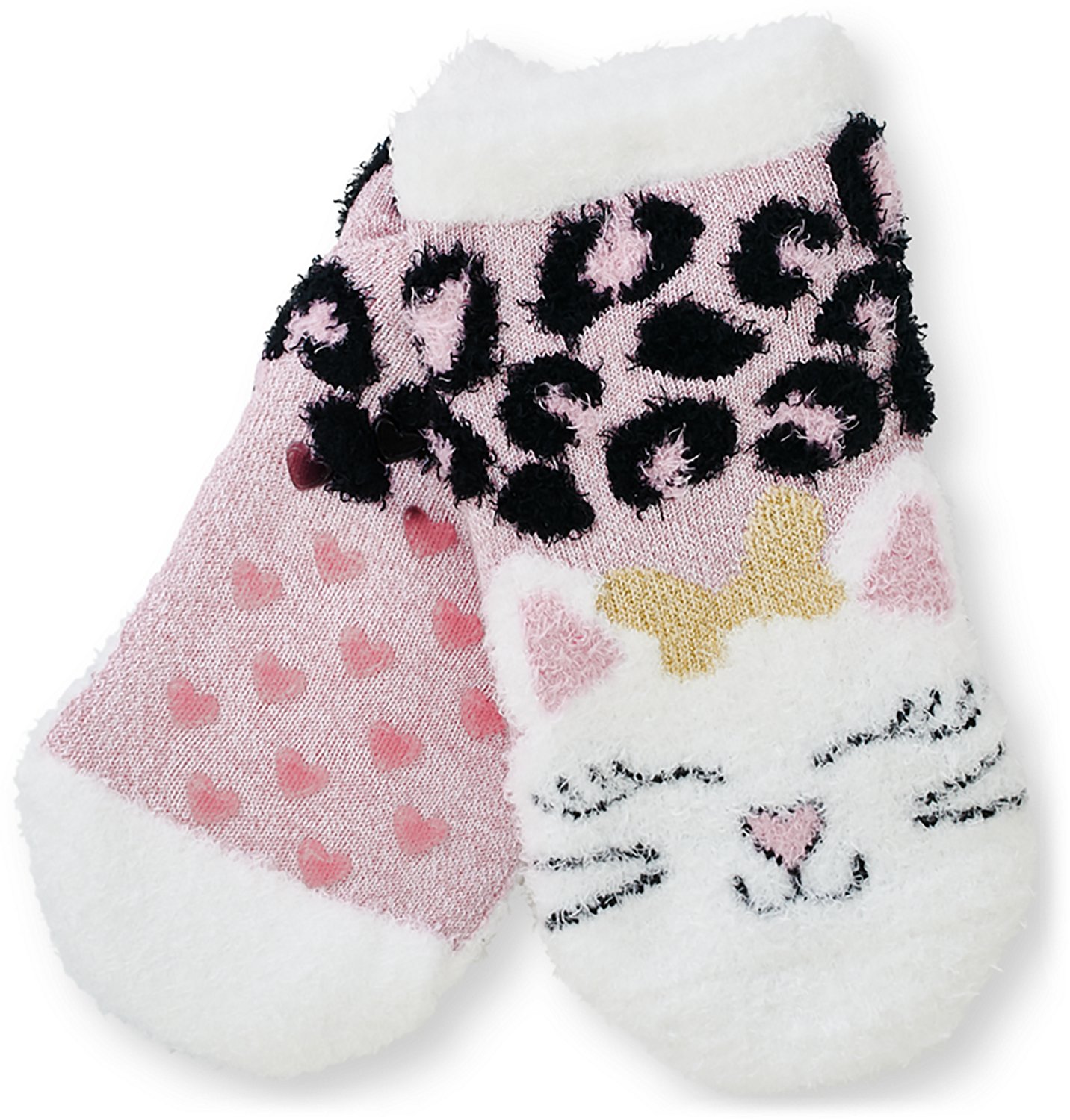Magellan Outdoors Girls' Cheetah Kitty Lodge Low-Cut Socks - view number 4
