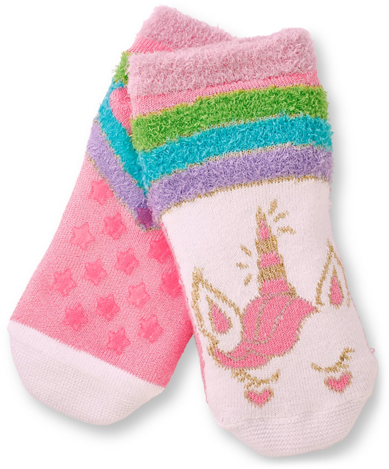 Magellan Outdoors Girls' Rainbow Unicorn Lodge Low-Cut Socks - view number 4