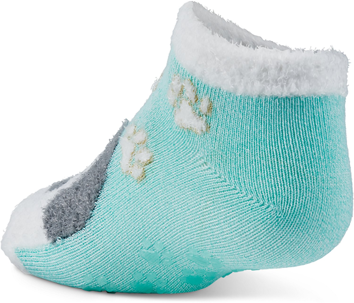 Magellan Outdoors Girls' Pup & Paws Lodge Low-Cut Socks - view number 3