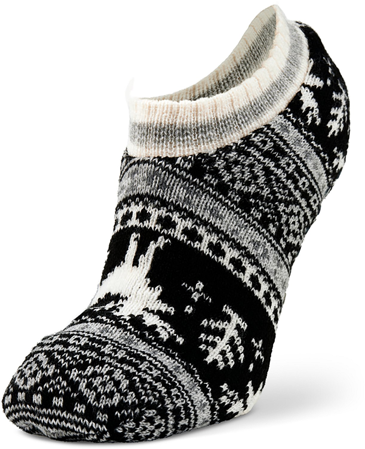 Magellan Outdoors Women's Sweatercuff Moose Lodge Socks - view number 2
