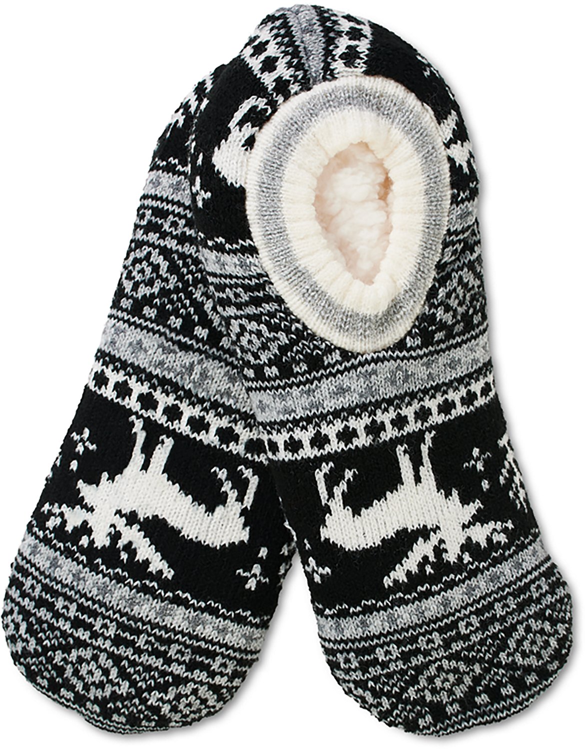 Magellan Outdoors Women's Sweatercuff Moose Lodge Socks - view number 4