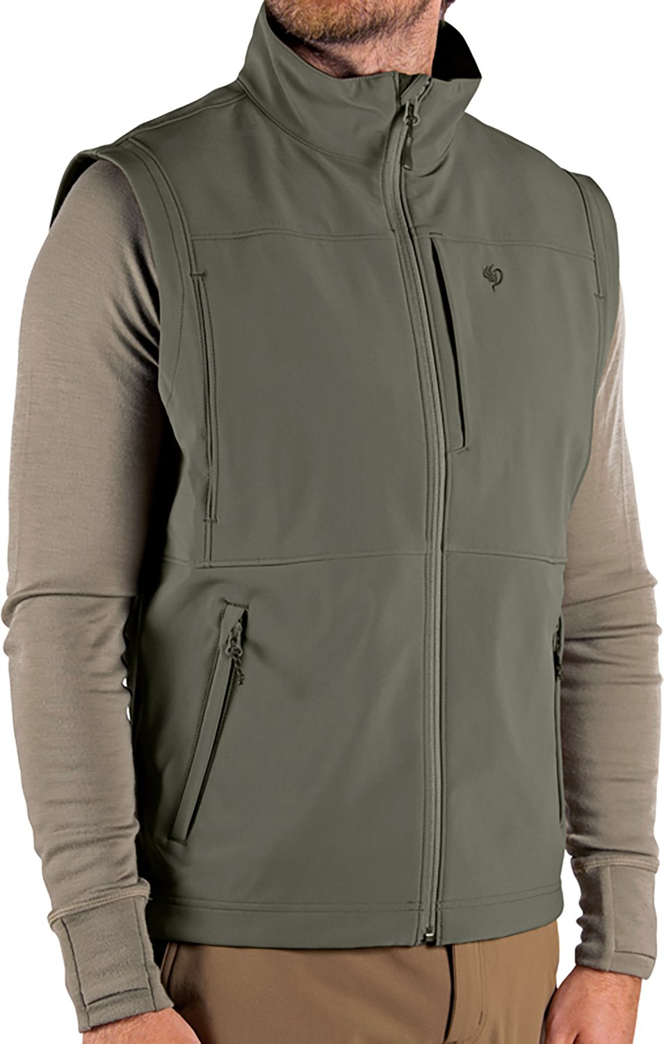 Duck Camp Men's Contact Softshell Vest - view number 2
