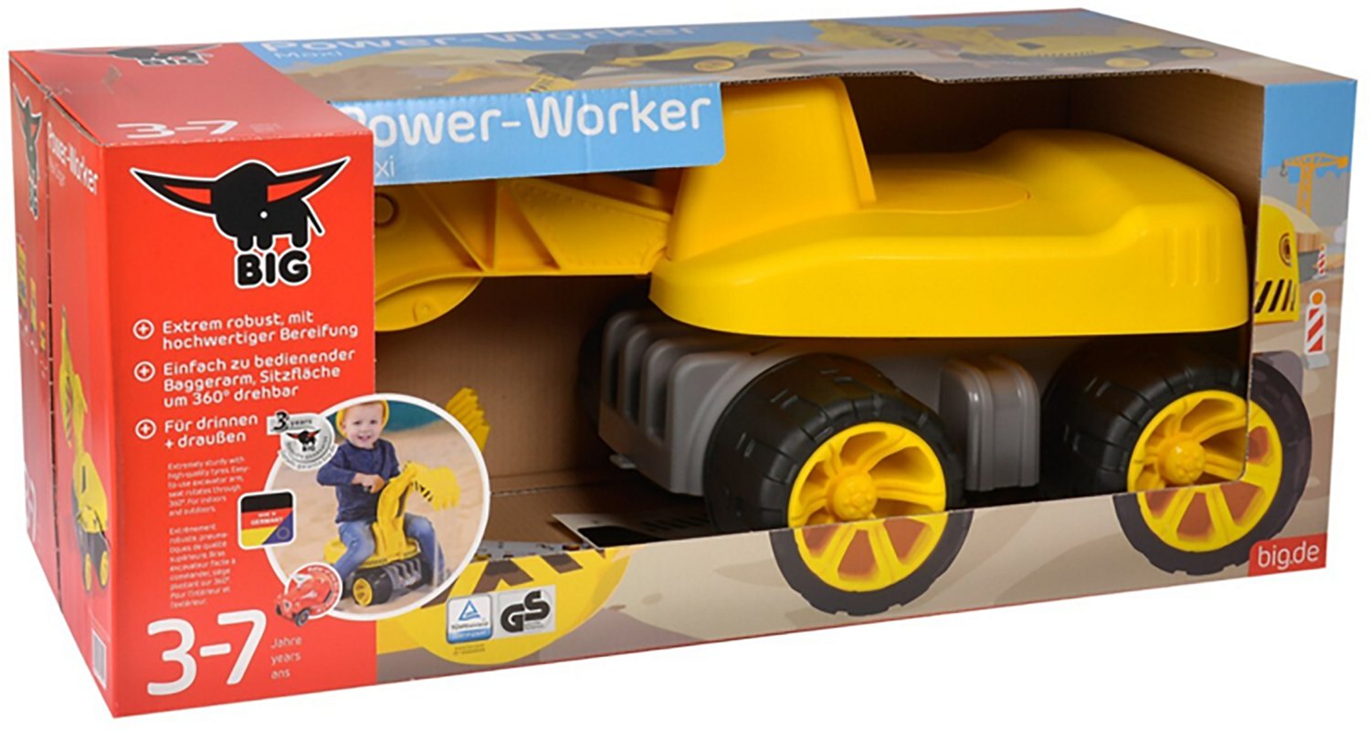 AquaPlay BIG Power Work Maxi Digger Excavator Ride On Toy - view number 5