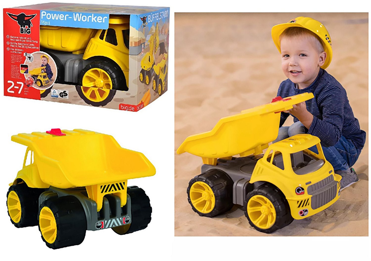 AquaPlay BIG Power Worker Maxi Trucker Ride On Toy - view number 6