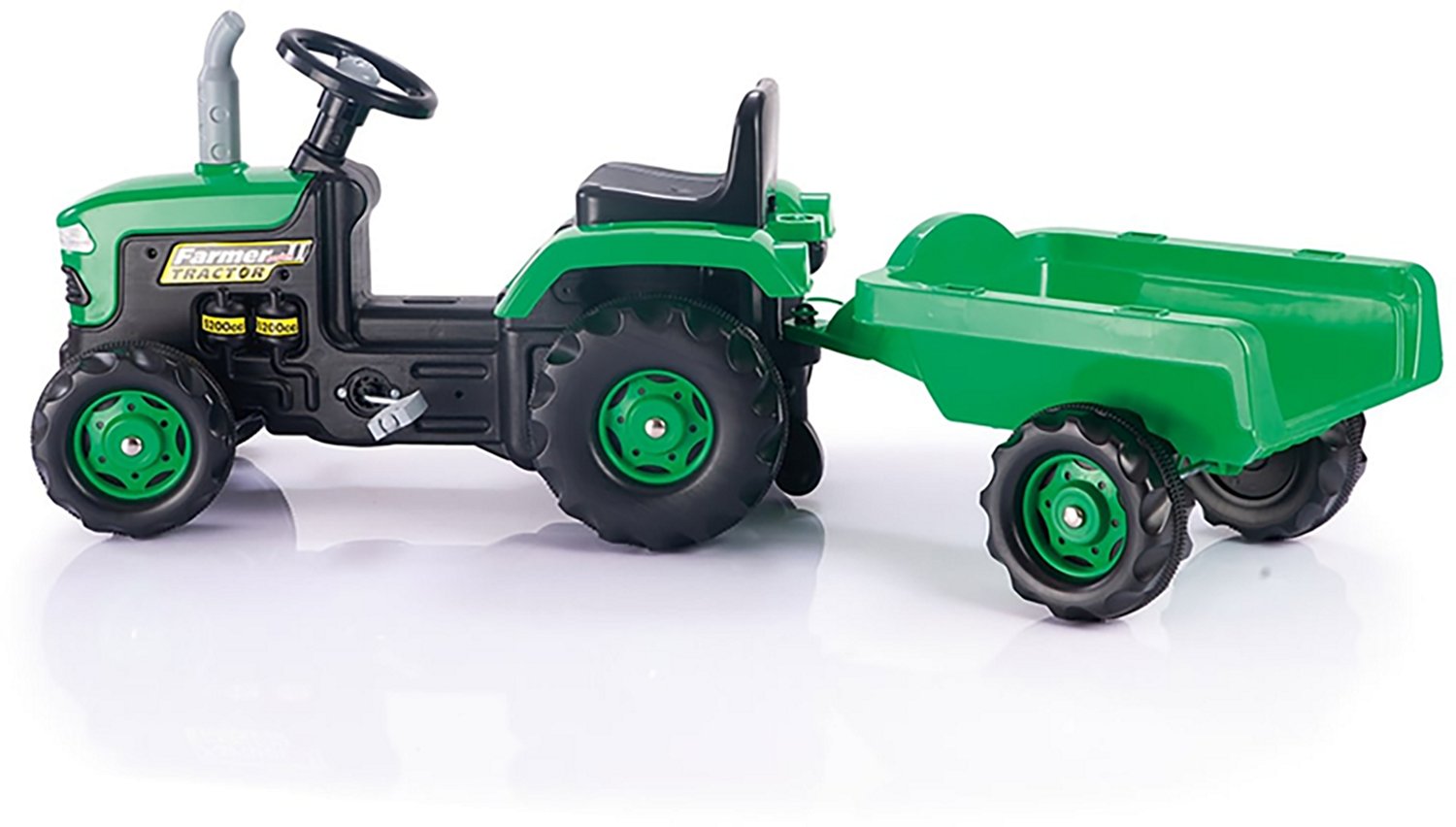 Dolu Pedal Operated Tractor with Trailer - view number 4