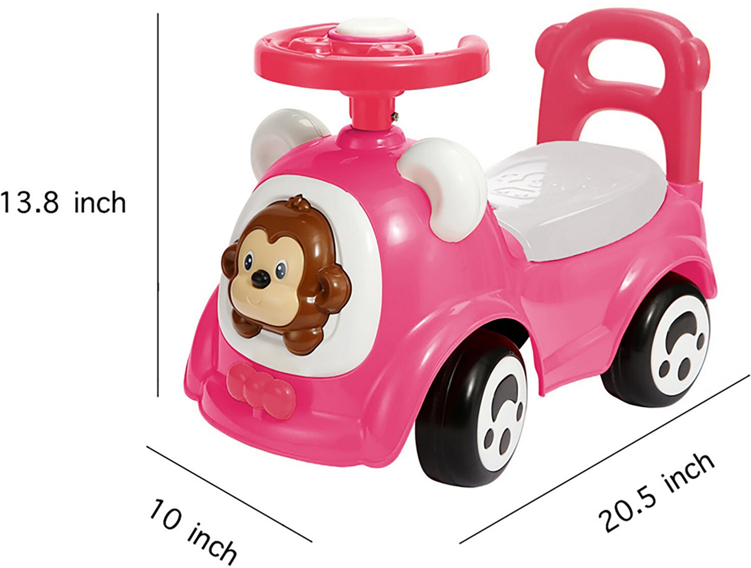 Trimate Monkey Push & Ride Racer Ride On Car - view number 5