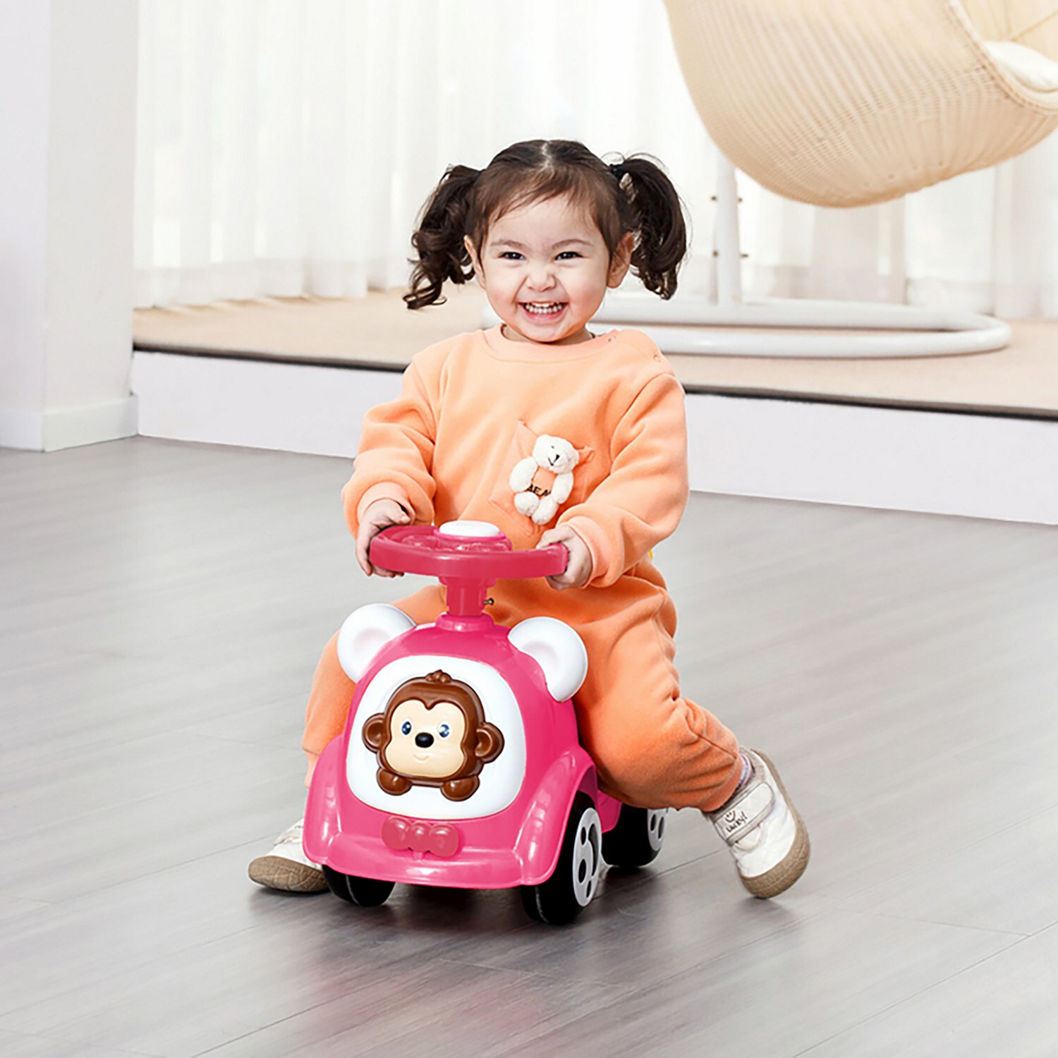 Trimate Monkey Push & Ride Racer Ride On Car - view number 7