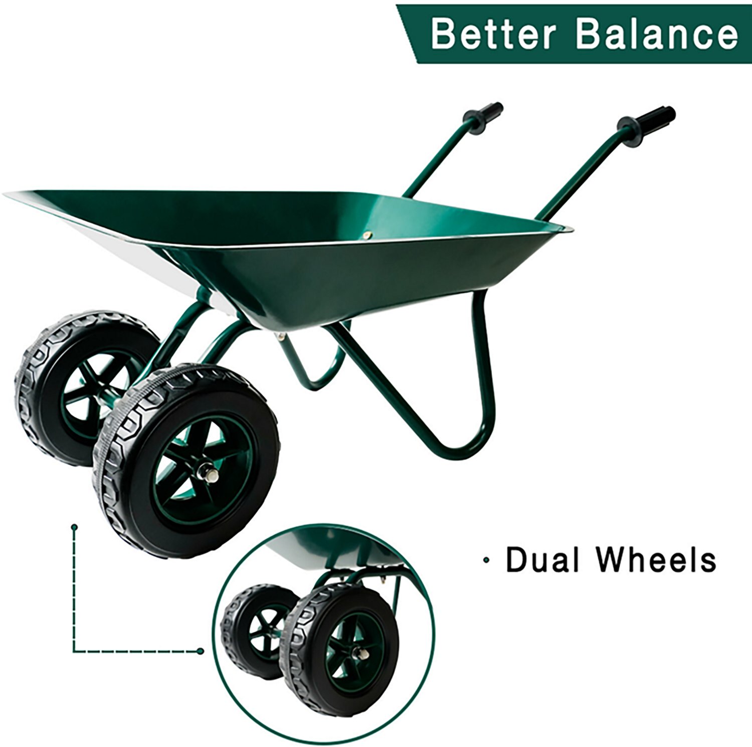 Trimate Metal Wheelbarrow - view number 3