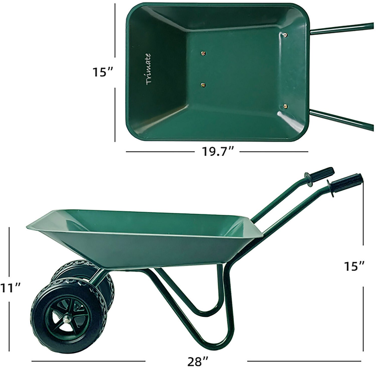 Trimate Metal Wheelbarrow - view number 6