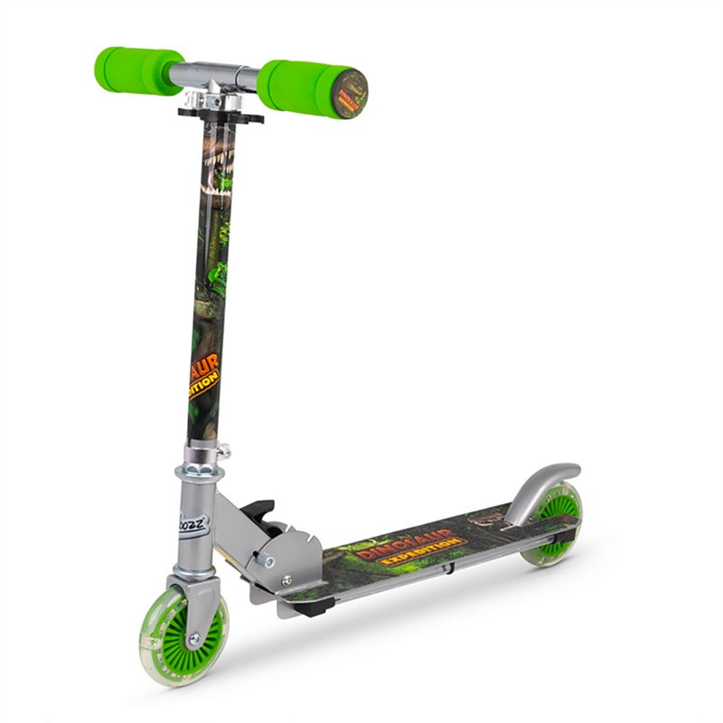 Ozbozz Dinosaur Flashing Scooter