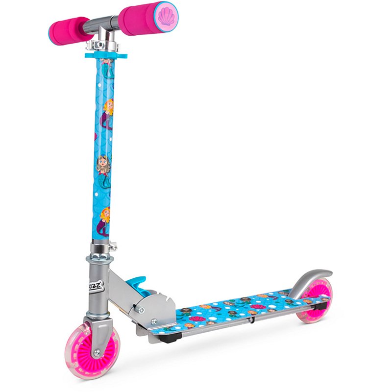 Ozbozz Mermaid Flashing Scooter