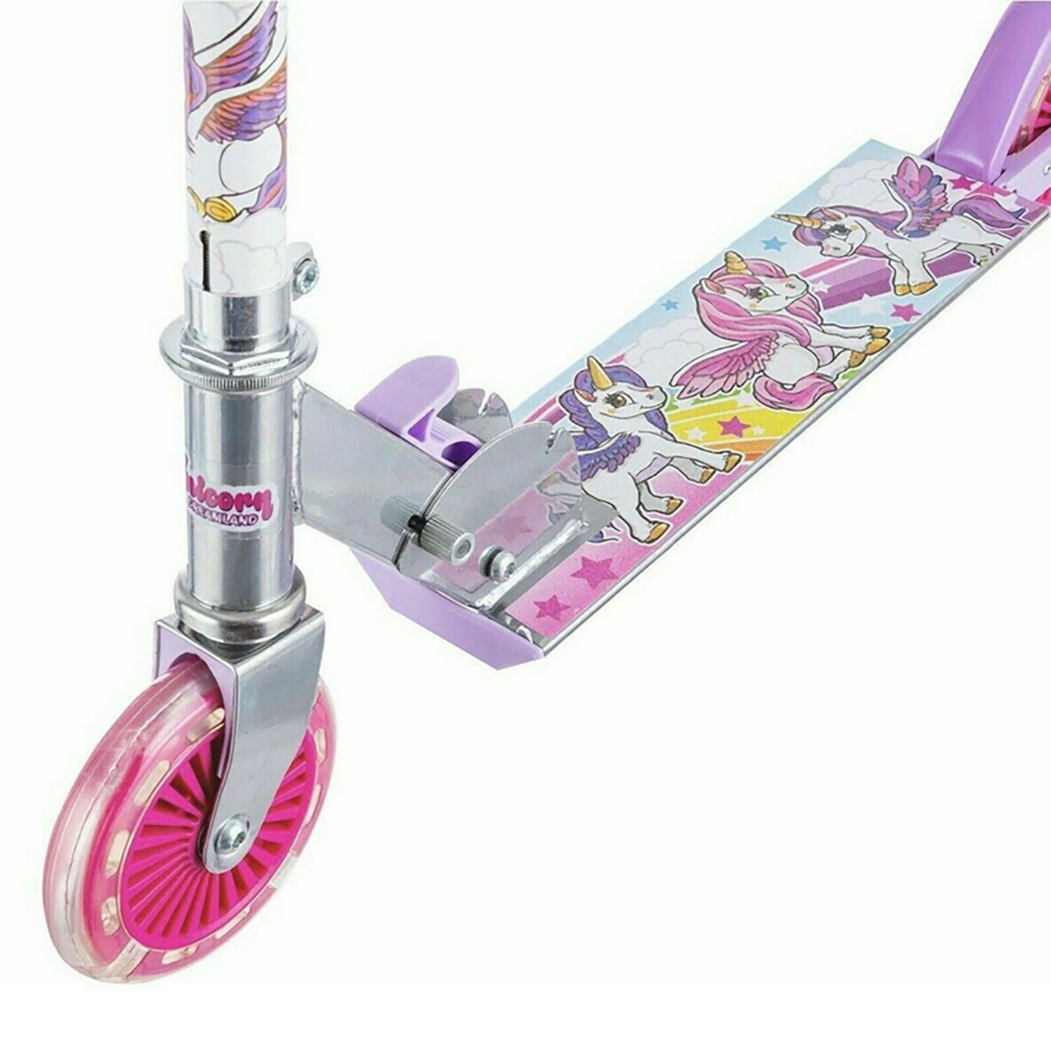 Ozbozz Unicorn Scooter with Light-Up Wheels - view number 2