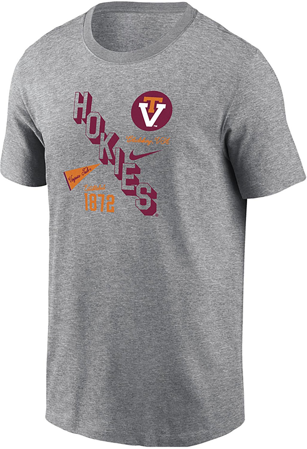 Nike Men's Virginia Tech Diagonal Collage T-shirt