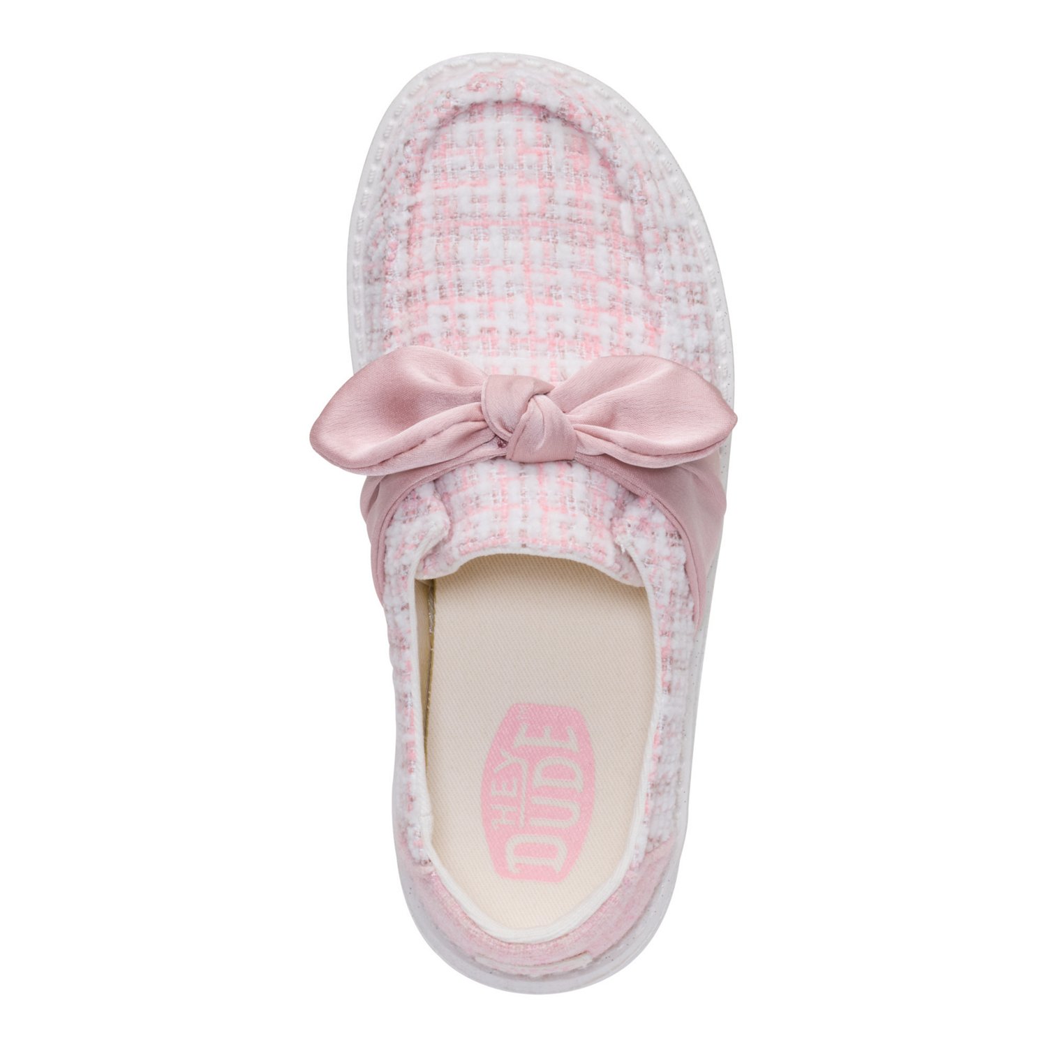 HEYDUDE Girls' Wendy Bow Tweed Shoes - view number 5