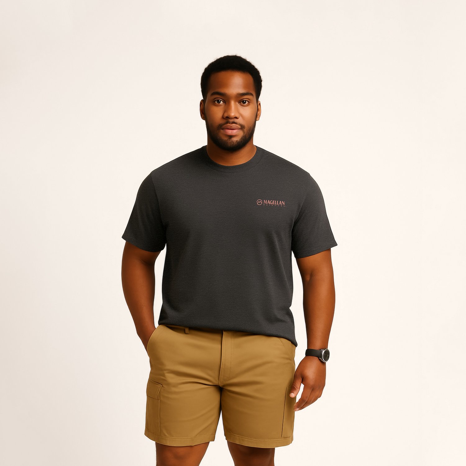 Magellan Outdoors Men's Deer Short Sleeve Graphic T-Shirt - view number 1