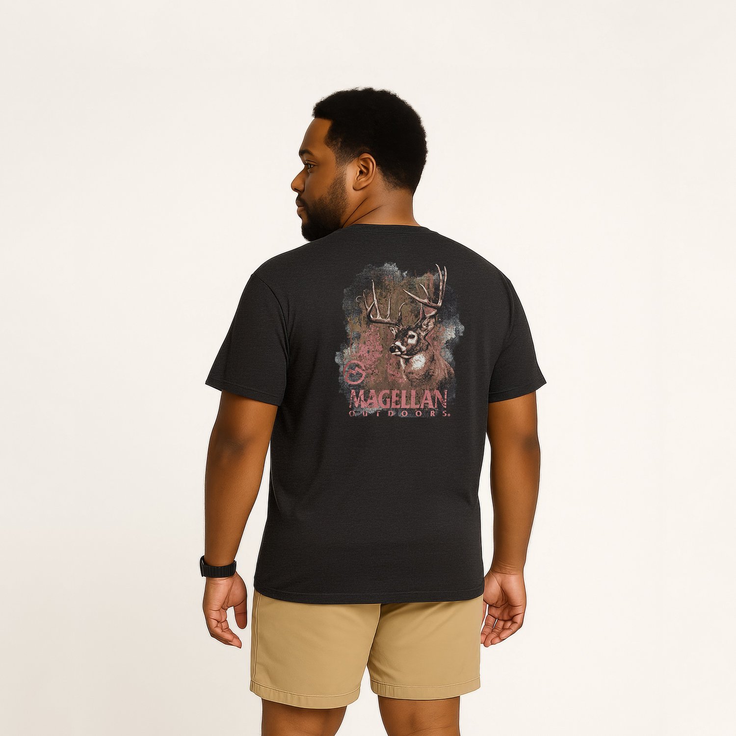 Magellan Outdoors Men's Deer Short Sleeve Graphic T-Shirt - view number 4