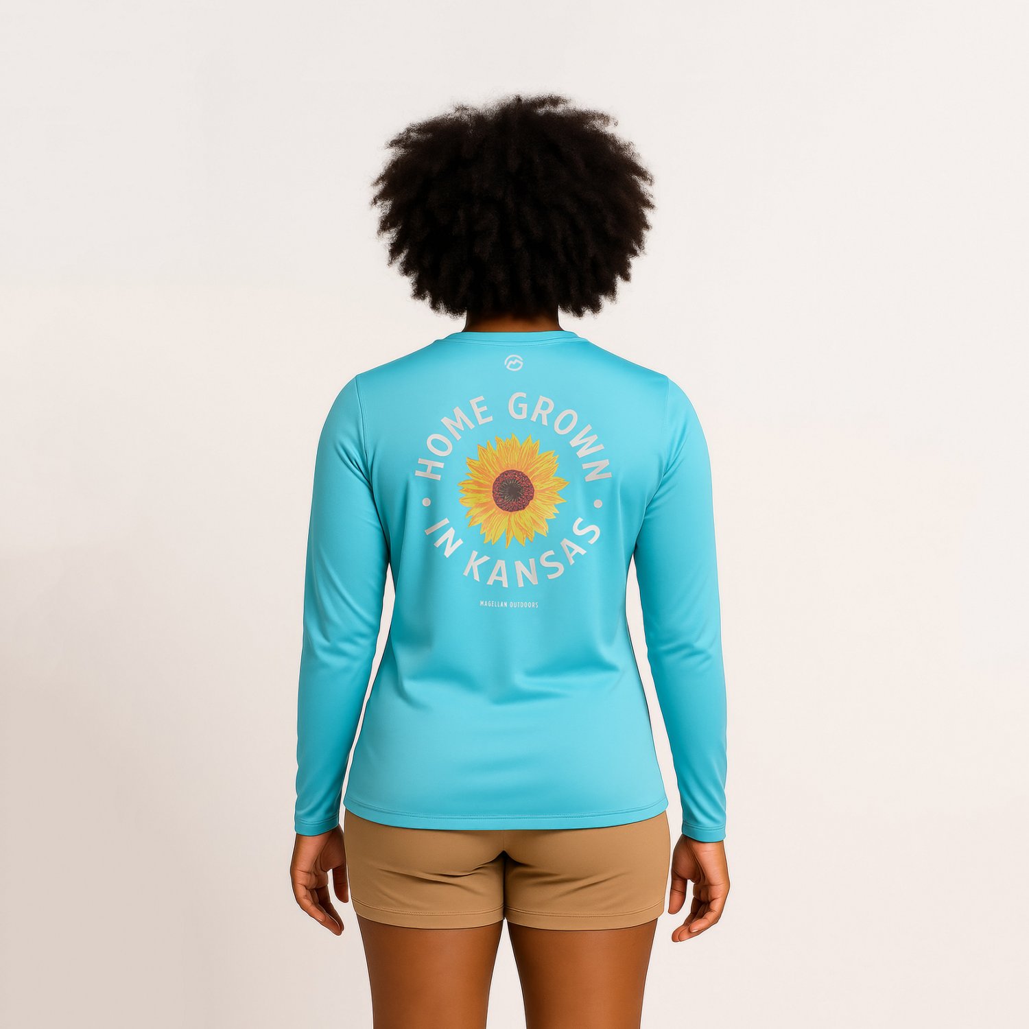 Magellan Women's Local State GFX Kansas Long Sleeve T-shirt - view number 2