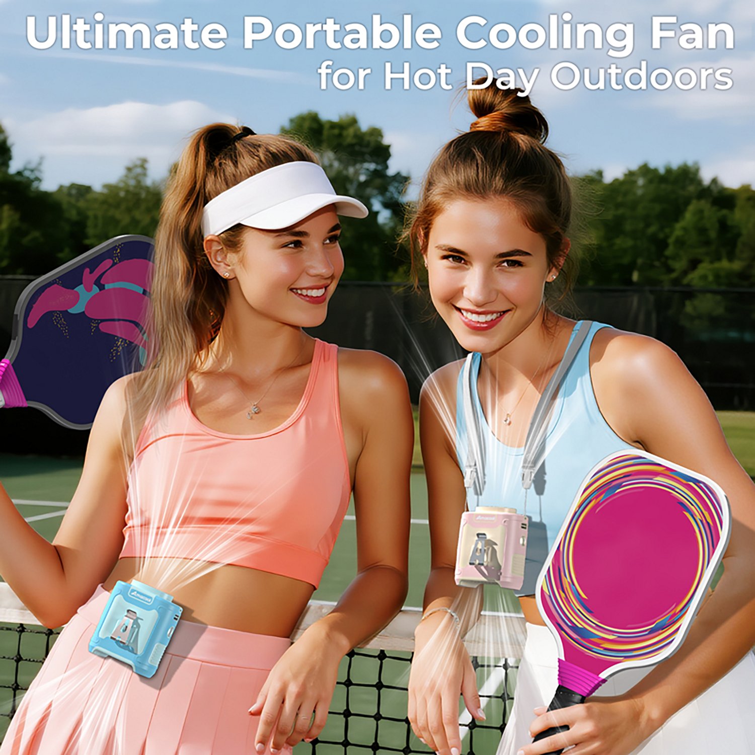 Panergy K50 40-Hour Rechargeable Portable Waist Fan - view number 2